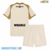 Camisa de time de futebol RC Lens Replicas 3º Equipamento Infantil 2025-26 Manga Curta (+ Calças curtas)